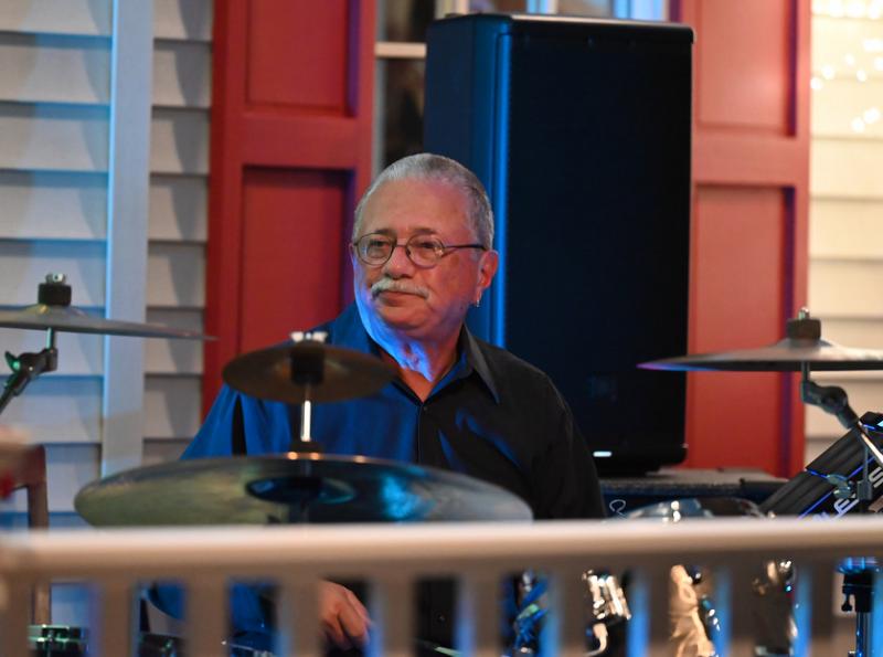 Bing Crosby is one of the directors of our Rehoboth Beach Jazz Festival. He also plays drums in a local band! Next week he'll be performing Wednesday through Saturday at 1776 Steakhouse, Indigo Indian Restaurant, Mulligan's Pointe in Georgetown and Atlantic Social. Join the fun at jazzfest! ED CHAMBERS PHOTO